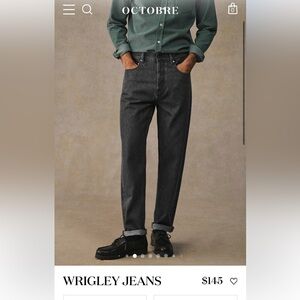 Octobre men's wrigley jeans size 32